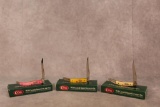 3 CASE XX TINY TOOTHPICKS. 2005 NATURAL BN, 2003 CANARY YELLOW, 2001 BUBBA GUM