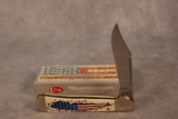 CASE XX COPPERLOCK NATURAL BONE WITH PATRIOTIC DESIGN