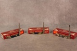 3- CASE XX TEXAS TINY TOOTHPICKS. 2014 & 2015 CORELAN HANDLES