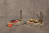2-CASE XX KNIVES. 2011 BARLOW 61009 AND BARLOW 62009 1/2