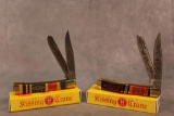 Two Kissing Crane Two Blade Trappers