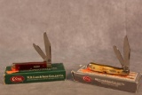 Case XX Select & 1996 Case XX Bone Handles Mini Coke Bottles
