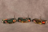 3- CASE XX TINY TOOTHPICKS. 2002 LACEWOOD, 2008 2 BLADE NON-PRODUCTION, 2014 EXOTIC