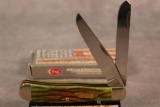 2014 CASE XX TRAPPER WITH MOSS GREEN BONE 6254