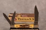 2009 CASE XX STAG WHITLER WITH DAMASCUS BLADES