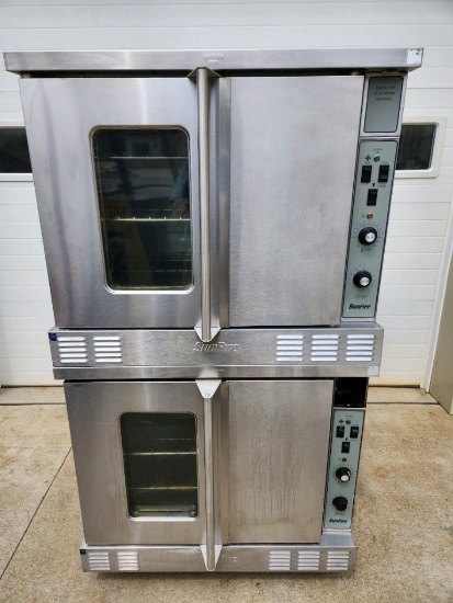 Garland Sunfire Natural Gas Double Stack Convection Ovens Mo SCO-GS-10S