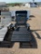 BLACK ADJUSTABLE LOUNGE CHAISE