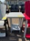GREY BAR STYLE SIDE TABLE