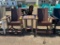 BR/TAN 2 ADIRONDACK CHAIRS & SIDE TABLE SET