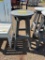 GREY BARSTOOL 30IN
