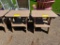 TAN 2 TIER SIDE TABLES