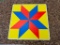 24X24 METAL STAR DECOR YEL/BL/RED