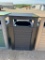 BLACK 42 1/2T POLY TRASH CAN