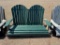 GREEN/TAN DBL SWING W/CHAINS