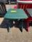 GREEN FOLDABLE 16 IN SIDE TABLE