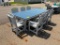 GREY/BLUE DINING TABLE & 8 CHAIRS