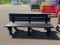 BLACK 6 FT GARDEN BENCH