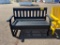 BLACK 4 FT GARDEN BENCH