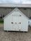 8X12 CHURCH HOUSE W/STEEPLE