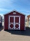 10X10 GABLE SHED W/6FT WALLS