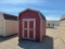 8X10 GAMBREL BARN W6FT SIDEWALLS & LAP SIDING