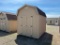 8X10 GAMBREL BARN W6FT SIDEWALLS PRIMED FOR PAINT