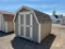 8X10 GAMBREL BARN W4FT SIDEWALLS & LAP SIDING