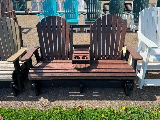 BL/BR DBL GLIDER W/CENTER CONSOLE