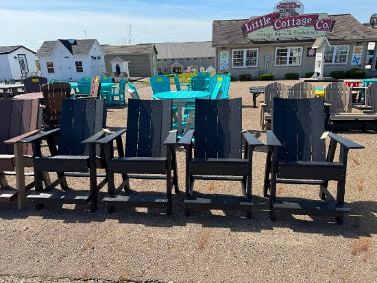 BLACK ADIRONDACK CHAIR