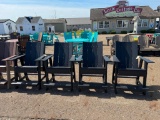 BLACK ADIRONDACK CHAIR
