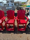 RED ADIRONDACK CHAIR