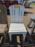 WHITE ADIRONDACK CHAIR