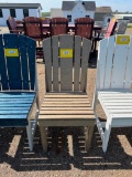 TAN ADIRONDACK CHAIR