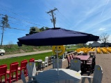 BLUE UMBRELLA FOR TABLE