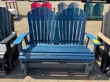 BLUE/GREY DBL GLIDER
