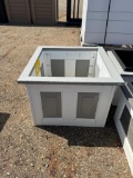 WH/GREY 16IN FLOWER BOX