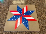 24X24 METAL STAR DECOR PATRIOTIC