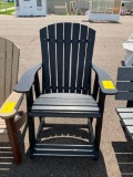 BLACK PUB CHAIR