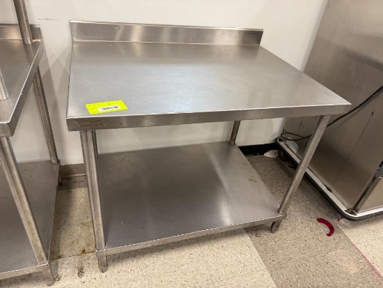 Stainless Steel Prep Table 42X30X35 INCHES