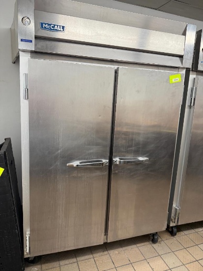 2 DOOR McCALL FREEZER 115V 1PHWORKING CONDITION