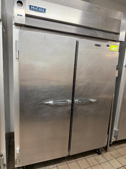 2 DOOR McCALL FREEZER 115V 1PHWORKING CONDITION