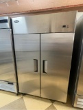 ATOSA 2 DOOR COOLER 1PH 115V WORKING CONDITION