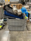 13 GRAY BREAD BASKET & MISC
