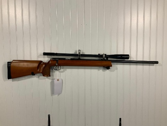 SAVAGE ANSCHUTZ 22 CAL, MADE IN GERMANY W/SCOPE