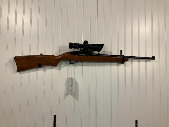RUGER MO. 10-22, 22 CAL. W/SCOPE