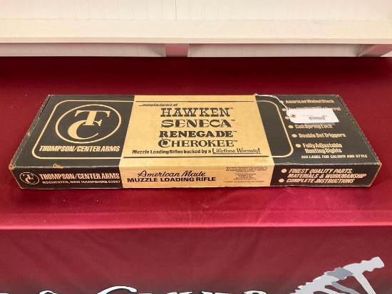 THOMPSON/CENTER, COUGAR MO. HAWKEN, 50 CAL MUZZLELOADER NIB