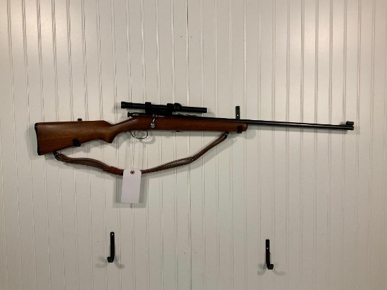 SAVAGE MO. 3B, 22S CAL W/SCOPE