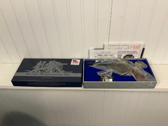HERITAGE, 22 CAL REVOLVER NIB