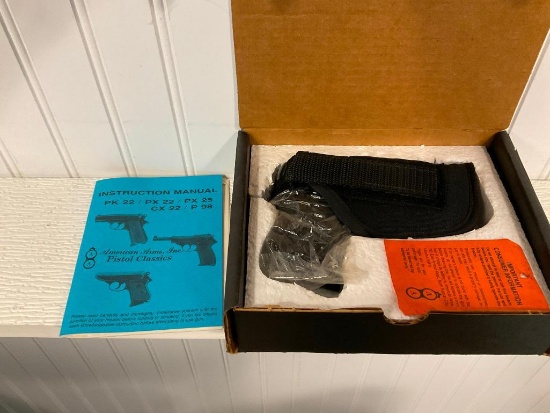AMERICAN ARMS MO. PX22, 25 ACP CAL NIB