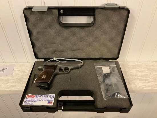 WALTHER, S&W, MO. PPK/S, 9 MM/38 ACP CAL, HANDGUN NIB